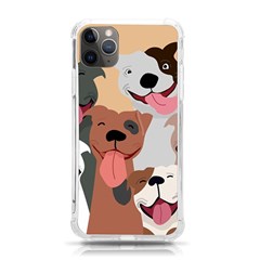 Dogs Pet Background Pack Terrier Iphone 11 Pro Max 6 5 Inch Tpu Uv Print Case by Ravend