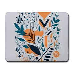 Flower Design Nature Small Mousepad by Ravend