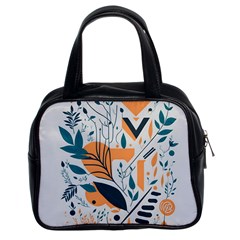 Flower Design Nature Classic Handbag (two Sides) by Ravend