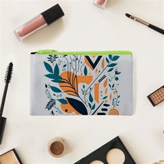 Flower Design Nature Cosmetic Bag (xs) by Ravend