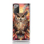 Drawing Olw Bird Samsung Galaxy Note 20 TPU UV Case Front