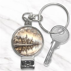 Building Landmark Nail Clippers Key Chain by Ravend