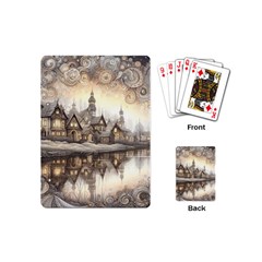 Building Landmark Playing Cards Single Design (mini) by Ravend