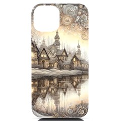 Building Landmark Iphone 14 Black Uv Print Case by Ravend