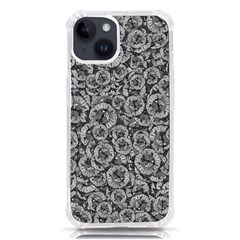 Vintage Clock Motif Pattern Iphone 14 Tpu Uv Print Case