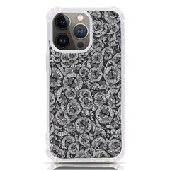 Vintage Clock Motif Pattern Iphone 13 Pro Tpu Uv Print Case by dflcprintsclothing