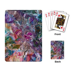 Abstract Waves Iv Playing Cards Single Design (rectangle) by kaleidomarblingart