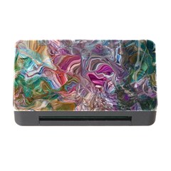 Abstract Waves Iv Memory Card Reader With Cf by kaleidomarblingart