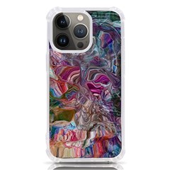 Abstract Waves Iv Iphone 13 Pro Tpu Uv Print Case by kaleidomarblingart