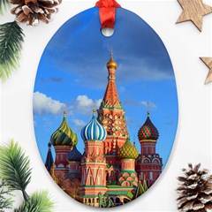 Architecture Building Cathedral Church Ornament (oval)