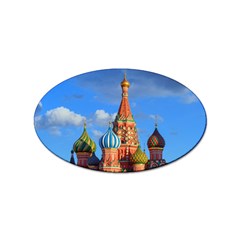 Architecture Building Cathedral Church Sticker (oval) by Modalart