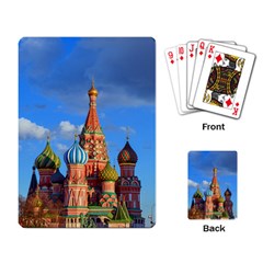 Architecture Building Cathedral Church Playing Cards Single Design (rectangle) by Modalart