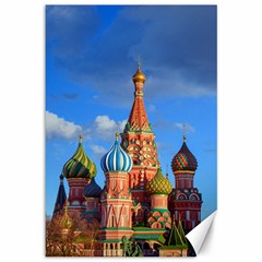 Architecture Building Cathedral Church Canvas 12  X 18  by Modalart