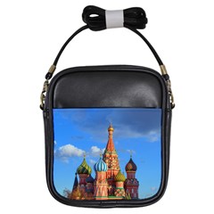 Architecture Building Cathedral Church Girls Sling Bag by Modalart