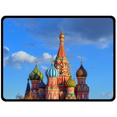 Architecture Building Cathedral Church Fleece Blanket (large) by Modalart