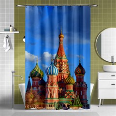 Architecture Building Cathedral Church Shower Curtain 48  X 72  (small)  by Modalart