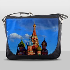 Architecture Building Cathedral Church Messenger Bag by Modalart