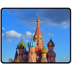 Architecture Building Cathedral Church Two Sides Fleece Blanket (medium) by Modalart