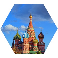 Architecture Building Cathedral Church Wooden Puzzle Hexagon by Modalart