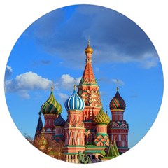 Architecture Building Cathedral Church Round Trivet by Modalart