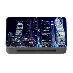 Black Building Lighted Under Clear Sky Memory Card Reader With Cf by Modalart