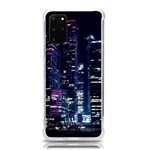 Black Building Lighted Under Clear Sky Samsung Galaxy S20Plus 6.7 Inch TPU UV Case Front