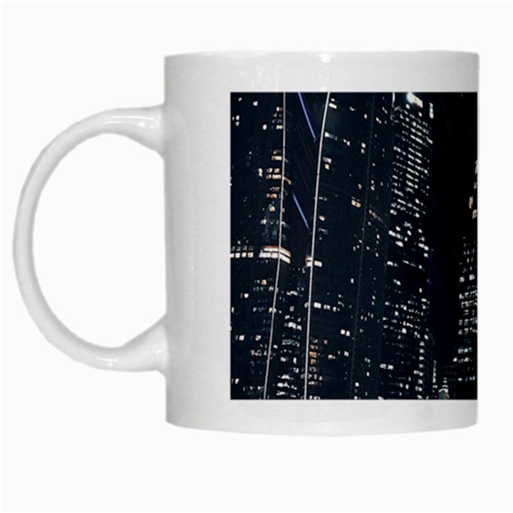 Time Lapse Photo Of City White Mug