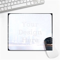 Time Lapse Photo Of City Large Mousepad by Modalart