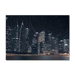 Time Lapse Photo Of City Sticker A4 (100 Pack)