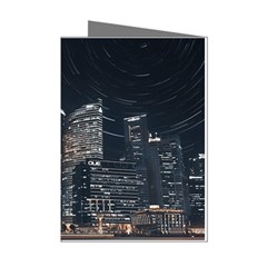 Time Lapse Photo Of City Mini Greeting Cards (pkg Of 8) by Modalart