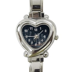 Time Lapse Photo Of City Heart Italian Charm Watch by Modalart