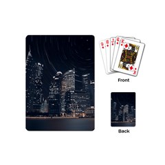 Time Lapse Photo Of City Playing Cards Single Design (mini) by Modalart