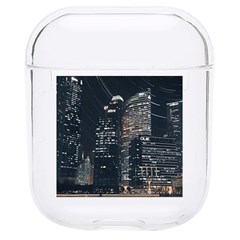 Time Lapse Photo Of City Hard Pc Airpods 1/2 Case by Modalart