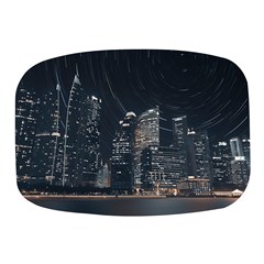 Time Lapse Photo Of City Mini Square Pill Box by Modalart