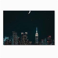 Skyline Photography Of Buildings Postcard 4 x 6  (pkg Of 10) by Modalart