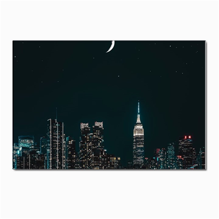 Skyline Photography Of Buildings Postcards 5  x 7  (Pkg of 10)