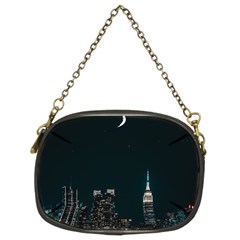 Skyline Photography Of Buildings Chain Purse (two Sides) by Modalart