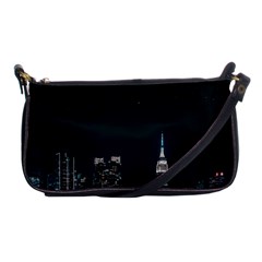 Skyline Photography Of Buildings Shoulder Clutch Bag by Modalart