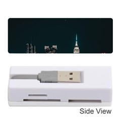 Skyline Photography Of Buildings Memory Card Reader (stick) by Modalart