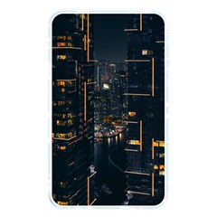 Photo Of Buildings During Nighttime Memory Card Reader (rectangular) by Modalart