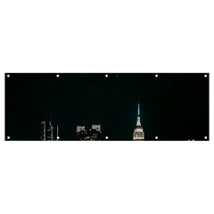 Skyline Photography Of Buildings Banner And Sign 12  X 4  by Modalart