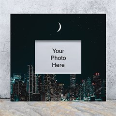 Skyline Photography Of Buildings White Wall Photo Frame 5  X 7  by Modalart