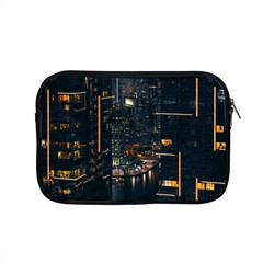 Photo Of Buildings During Nighttime Apple Macbook Pro 15  Zipper Case by Modalart