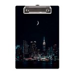 Skyline Photography Of Buildings A5 Acrylic Clipboard Front