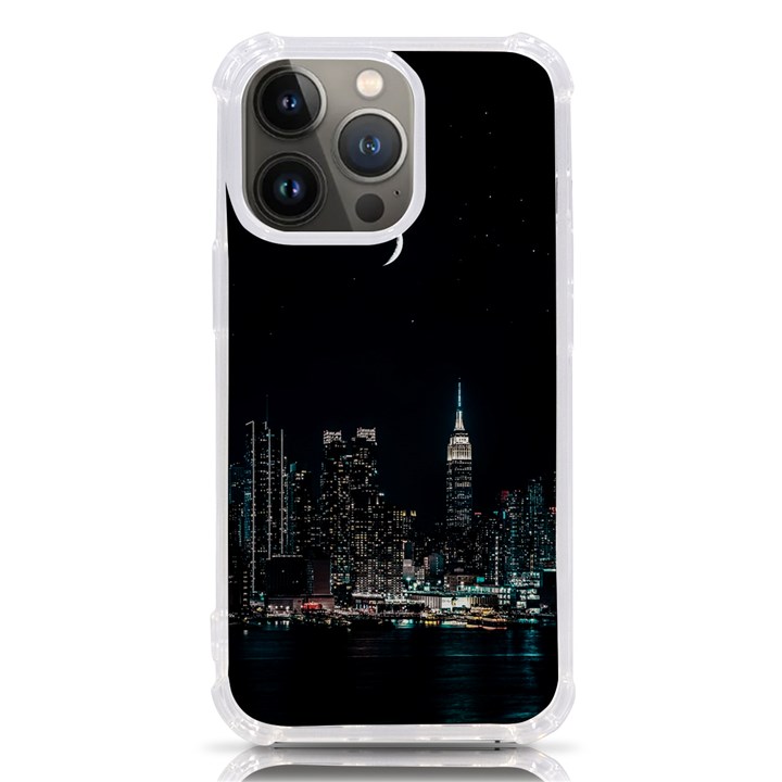 Skyline Photography Of Buildings iPhone 13 Pro TPU UV Print Case