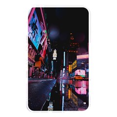 Roadway Surrounded Building During Nighttime Memory Card Reader (rectangular) by Modalart