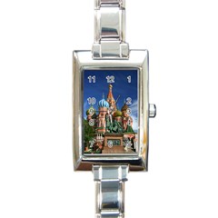 Saint Basil S Cathedral Rectangle Italian Charm Watch