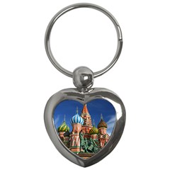 Saint Basil S Cathedral Key Chain (heart) by Modalart