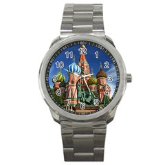 Saint Basil S Cathedral Sport Metal Watch by Modalart