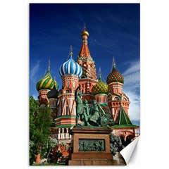 Saint Basil S Cathedral Canvas 12  x 18 